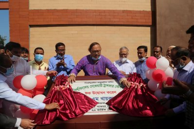 রাবিতে বর্জ্য ব্যবস্থাপনায় এসটিএস উদ্বোধন