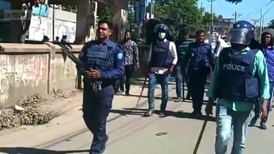 সরাইলে যুবলীগের দুই পক্ষের সংঘর্ষ, পুলিশসহ আহত ২৫