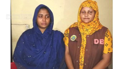 সাংবাদিক কার্ডধারী নারীর পেটে করে ইয়াবা পাচারের চেষ্টা