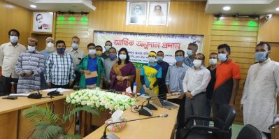 আর্থিক অনুদান পেলেন করোনায় ক্ষতিগ্রস্ত শেরপুরের ক্রীড়াবিদরা