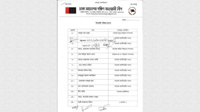 ঢাকা দক্ষিণ আ. লীগের পূর্ণাঙ্গ কমিটি ঘোষণা