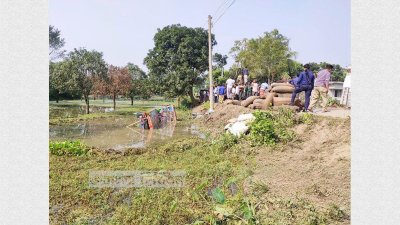 রাস্তা ছিল ভাঙা, যানবাহনটিও ছিল অবৈধ। সেই ট্রলি ভর্তি ছিল ধানের বস্তায়। তার ওপরে ছিল ১৬ জন মানুষ। ফলে কাত হয়ে উল্টে যাওয়ায় যাত্রীরা প্রথমে ছিটকে পড়েছেন পানিতে, সে অবস্থায় তাদের ওপরে হুড়মুড় করে পড়েছে ভারী ভারী ধানের বস্তা। এর ওপরে ট্রলি। তাই বাঁচতে পারেননি এই পরিস্থিতির শিকাররা। সস্তায় বাড়ি ফেরার ইচ্ছা তাদের শেষ হলো এভাবে প্রাণবায়ু বের হয়ে।