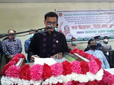 দিনাজপুরে নৌ পরিবহন প্রতিমন্ত্রী খালিদ মাহমুদ চৌধুরী