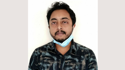 গ্রেফতারকৃত ছাত্রলীগ নেতা শুভ দাস 