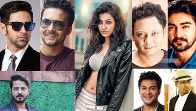 আরজু, আমান, আদর, রিপা, অপু, তন্ময়, সাইফ ও জিলানি (ঘড়ির কাঁটার দিক)