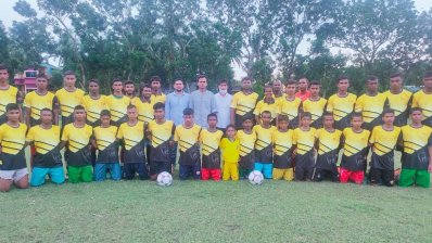 সাতক্ষীরায় কাজ শুরু করে দিয়েছে সাবিনাদের ফুটবল একাডমি                      - সৌজন্য ছবি