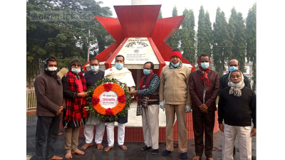 পাবনায় শ্রদ্ধা ভালাবাসায় শহীদ বুদ্ধিজীবীদের স্মরণ