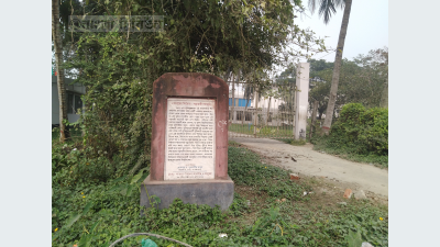 গল্লামারী বধ্যভূমির ফলকে লেখা অনেক ইতিহাস