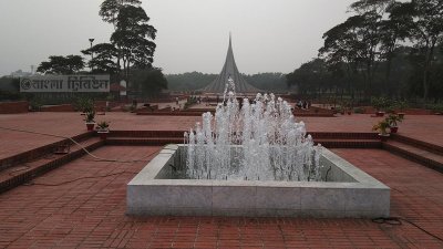 শ্রদ্ধা আর ভালোবাসায় সিক্ত হতে প্রস্তুত জাতীয় স্মৃতিসৌধ