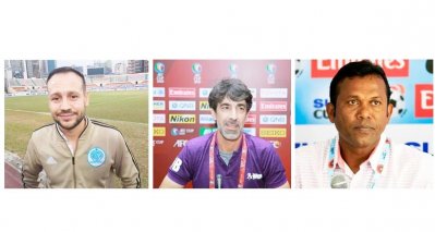 তিন ফুটবল কোচ: লেমস, ব্রুজন ও মারুফুল