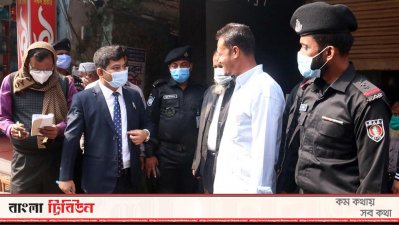 মাস্কবিহীন ব্যক্তি-প্রতিষ্ঠানের বিরুদ্ধে ভ্রাম্যমাণ আদালতের অভিযান
