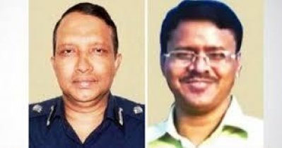 ডিআইজি মিজান এবং দুদক পরিচালক এনামুল বাছির 