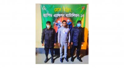 গ্রেফতারকৃত প্রতারক 