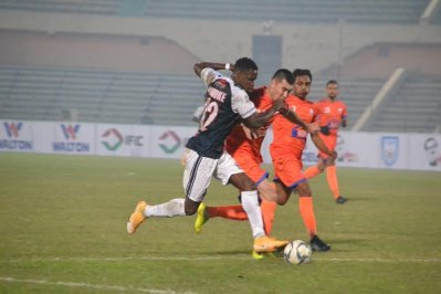 সাইফ স্পোর্টিংয়ের কাছে ৬ গোল হজম করেছে কমলা জার্সিধারীরা।