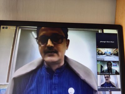 ভিডিও কনফারেন্সে প্রতিমন্ত্রী