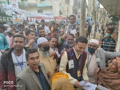 জমে উঠেছে শ্রীপুর পৌর নির্বাচন