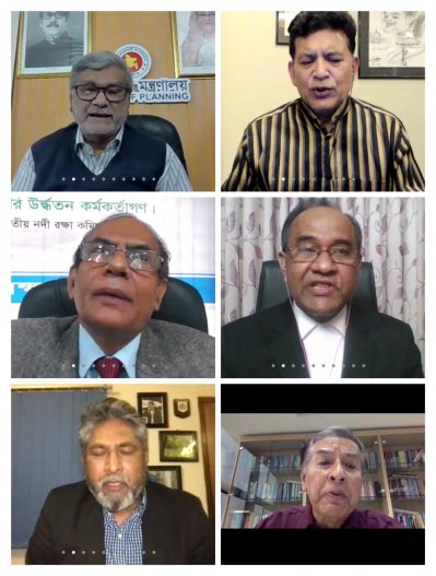 জাতীয় নদী রক্ষা কমিশনের বার্ষিক প্রতিবেদন প্রকাশ অনুষ্ঠান