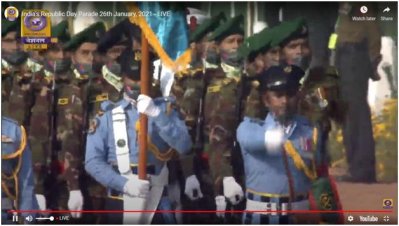  প্রজাতন্ত্র দিবসের প্যারেডে বাংলাদেশের কন্টিনজেন্ট 