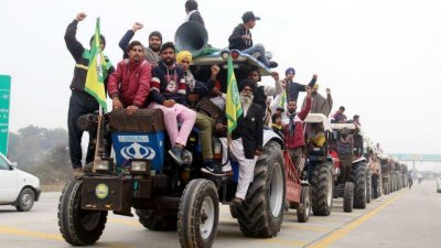 India farmers Tractor rally 02