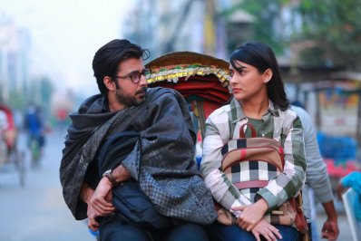 একটি দৃশ্যে নিশো ও মেহজাবীন