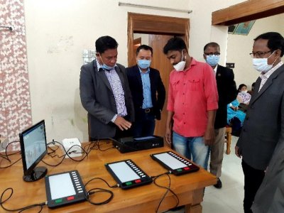 মক ভোট চলছে রাঙামাটিতে