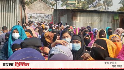 সোনাইমুরীর একটি নারী ভোটকেন্দ্র