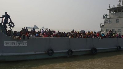 চতুর্থ দফায় ভাসানচর পৌঁছেছে ২০১০ জন রোহিঙ্গা সদস্য