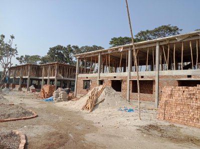 পাবনার নগরবাড়িতে নৌবন্দর স্থাপনের কাজ চলছে