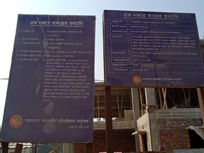 পাবনার নগরবাড়িতে নৌবন্দর স্থাপনের কাজ চলছে