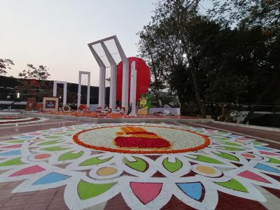 প্রভাত ফেরির আয়োজন ছিল না