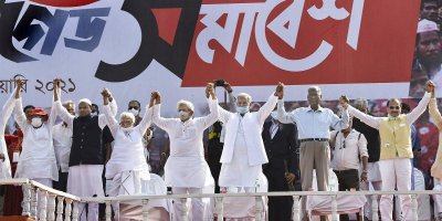 Left Front, Congress & ISF