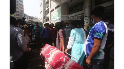 আইসিইউ ইউনিটে অগ্নিনির্বাপণ ব্যবস্থা ছিল না, অভিযোগ স্বজনদের