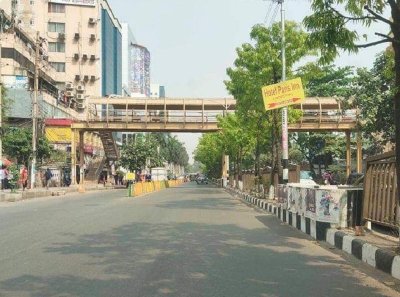 কোথাও যানজট, কোথাও ফাঁকা