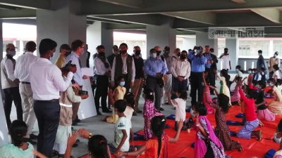 ভাসানচর পরিদর্শন করলেন ১০ রাষ্ট্রদূত ও হাইকমিশনার