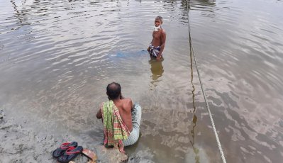খাকদোনের দূষণে স্বাস্থ্যঝুঁকিতে স্থানীয়রা