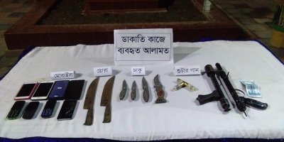 শ্যামপুরে শুটার গানসহ ডাকাত দলের ৬ সদস্য গ্রেফতার