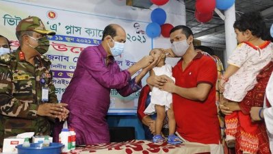 ভিটামিন &ldquo;এ&rdquo; প্লাস ক্যাম্পেইনে মেয়র আতিক