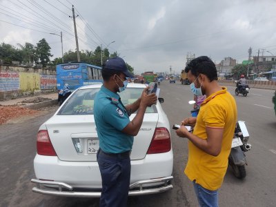 গাবতলীতে পুলিশের তৎপরতা
