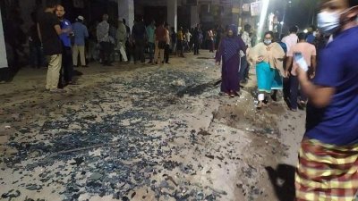 মগবাজার প্লাজার পাশে ভয়াবহ বিস্ফোরণ, নিহত  বেড়ে ৭