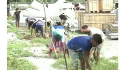 চলছে সিসি ক্যামেরা বসানোর কাজ