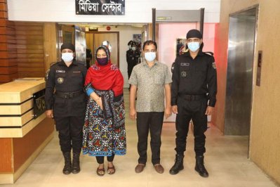 হেলেনা জাহাঙ্গীরের সহযোগী হাজেরা খাতুন ও সানাউল্লাহ নূরী