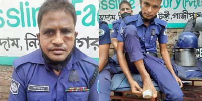 আহত দুই পুলিশ সদস্য