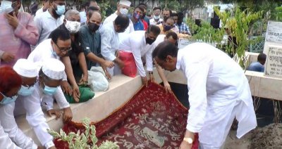 সম্প্রীতি নষ্ট করতেই শ্মশানের পুকুরের মাটি কবরস্থানে: শামীম ওসমান