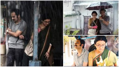 ছবির বিভিন্ন দৃশ্যে ঋত্বিক ও জয়া