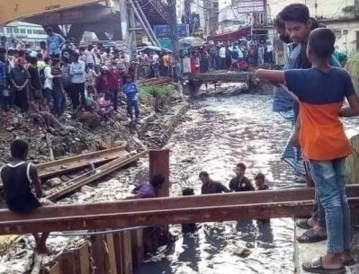 আজও সন্ধান মেলেনি নালায় পড়ে নিখোঁজ ব্যক্তির