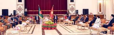 রাষ্ট্রপতির সঙ্গে সংলাপে জাপা নেতারা
