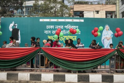 যাত্রা শুরু করলো ঢাকা নগর পরিবহন (ফটোস্টোরি)