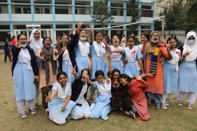 ভালো ফলে উচ্ছ্বসিত শিক্ষার্থীরা (ফটোস্টোরি)