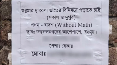 বগুড়ার সেই যুবক চাকরি পাচ্ছেন, তবে স্থানীয়রা বলছেন অন্য কথা