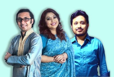কণ্ঠশিল্পী রাজা, হোমায়রা ও গীতিকার রাজীব